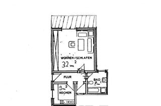 Wohnung mieten in Falkenstr. 142, 58553 Halver, 1 1/2 Zimmer Appartment