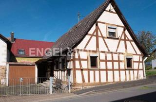 Haus kaufen in 97488 Stadtlauringen, Ländlicher Charme trifft auf fränkisches Fachwerk – ein entzückendes Haus im Grünen!