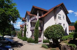 Immobilie kaufen in 77716 Haslach, Für Kapitalanleger! Top gepflegte 3,5 Zi. Erdgeschosswohnung mit Balkon im schönen Haslach iK.