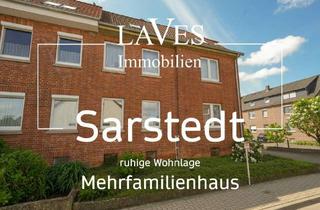 Anlageobjekt in 31157 Sarstedt, gepflegtes Mehrfamilienhaus (Doppelhaushälfte mit 3 WE)
