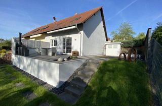 Haus kaufen in 07554 Brahmenau, schmuckes Reihenendhaus mit großer Terrasse, Sauna und 2 Carport-Stellplätze