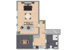 Wohnung kaufen in 25836 Garding, Charmantes Souterrain-Studio mit eigenem Eingang und Blick in den Garten.