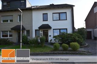 Einfamilienhaus kaufen in Schopenhauerstraße, 40789 Monheim, Schönes Einfamilienhaus (DHH) mit großem Garten in Monheim-Baumberg
