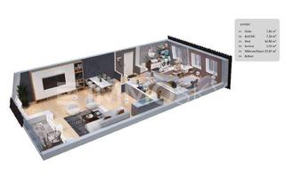 Wohnung kaufen in 01591 Riesa, 3 Zimmer Maisonette Wohnung in ruhiger Lage