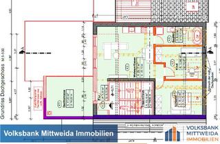 Wohnung mieten in 09661 Hainichen, Hainichen - Hochwertig sanierte 3-Raum-Wohnung im 3.OG mit Dachterrasse *Erstbezug*