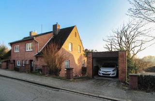 Doppelhaushälfte kaufen in Thiessensweg, 24837 Schleswig, DHH in Adresslage von Schleswig: Ausblick auf Schloss Gottorf und in die Natur