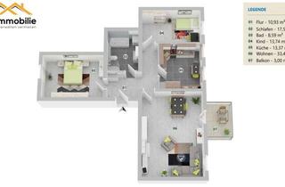 Wohnung mieten in 38368 Mariental, 3 Zimmer, Küche (EBK), Bad Erdgeschoss mit Balkon