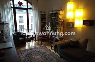 Wohnung mieten in Friedensstraße 12, 01097 Leipziger Vorstadt, Tauschwohnung: Biete 2,5-Raum-Wohnung mit Dielen, Balkon und Stuck
