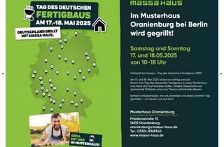 Haus kaufen in 16792 Zehdenick, massa grillt! - Grillfest & Hausbau-Erlebnis am 17. und 18. Mai 2025 im Musterhaus Oranienburg