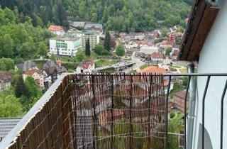Immobilie mieten in 78098 Triberg, Wunderschöne möblierte Wohnung mit drei Zimmern und Balkon in Triberg zu mieten.