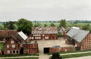 Bauernhaus mieten in 39619 Höwisch, Bauernhof mit Schweine-/Schaf- und Pferdeställen in Höwisch