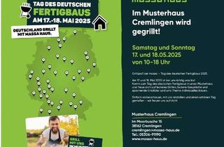 Haus kaufen in 38528 Adenbüttel, Im Musterhaus Cremlingen wird gegrillt am 17.&18.05. von 10-18Uhr! Beratung mit Bratwurst ;-)