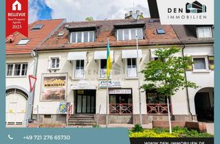 Wohnung kaufen in 76356 Weingarten, Sanierungsbedürftige & rückbaufällige ETW im DG im Wohn-/Geschäftshaus