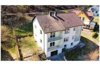 Einfamilienhaus kaufen in 92363 Breitenbrunn, Großzügiges Zweifamilienhaus in Hanglage