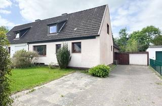 Doppelhaushälfte kaufen in 25436 Moorrege, Doppelhaushälfte in ruhiger Lage von Moorrege mit flexibler Raumaufteilung und Garten