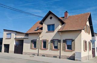 Haus kaufen in 67577 Alsheim, Sanierungsbedürftiges Haus mit Garage und großzügigen Ausbaumöglichkeiten