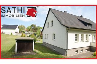 Doppelhaushälfte kaufen in 15562 Rüdersdorf, Gepflegte Doppelhaushälfte mit Vollkeller und Garage auf grünem Grundstück!