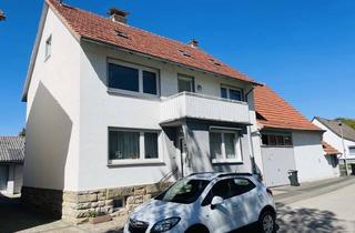 Haus kaufen in 34369 Hofgeismar, Gepflegtes 1-2 Familienhaus mit Scheune und großem Gartengrundstück in Hofgeismar-Hombressen
