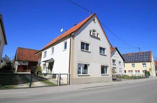 Einfamilienhaus kaufen in 89349 Burtenbach, Charmantes Einfamilienhaus mit ELW, großzügigem Nebengebäude und herrlichem Garten