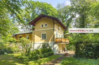 Gewerbeimmobilie kaufen in 14552 Michendorf, IMMOBERLIN.DE - Traumhafte Landhausvilla mit weitläufigem Grundstück