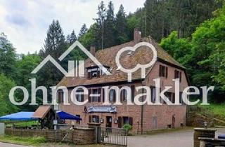Gewerbeimmobilie kaufen in 67468 Sattelmühle, Seltene Gelegenheit in Alleinlage im Pfälzer Wald