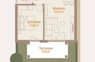 Wohnung mieten in Sanddornring 42, 16356 Werneuchen, Erstbezug mit Balkon: Geschmackvolle 2-Zimmer-Wohnung(Maisonette) in Werneuchen