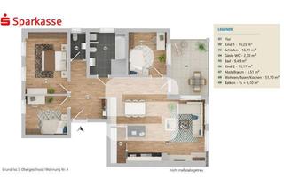 Wohnung mieten in 94036 Passau, 4-Zimmerwohnung im Neubaugebiet!
