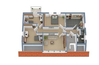 Wohnung mieten in 31737 Rinteln, Kernsaniert & energieeffizient: 4-Zimmer-Dachgeschosswohnung mit Balkon in Rinteln