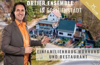 Gewerbeimmobilie kaufen in 16348 Marienwerder, ⭐ 3 in Einem Haus - Wohnung - Restaurant - PROVISIONSFREI 5,8% Rendite mölich⭐