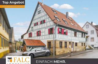 Haus kaufen in 74189 Weinsberg, Fachwerktraum für ein bis zwei Parteien - FALC Immobilien