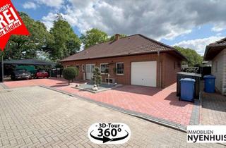 Haus kaufen in 49779 Niederlangen, Wohnen auf einer Ebene ** traumhafter Garten ** Garage & Doppelcarport ** ruhige Sackgassenlage