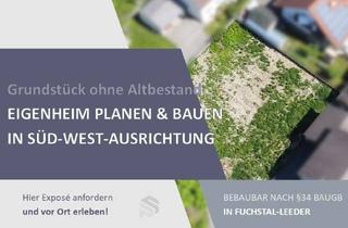 Grundstück zu kaufen in 86925 Fuchstal, Eben • unbebaut • sofort verfügbar | Traumhaftes Baugrundstück in Leeder