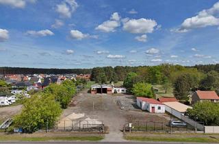 Gewerbeimmobilie kaufen in 14621 Schönwalde-Glien, Gewerbehallen, Garagen & Bürogebäude mit Potential auf großzügigem Grundstück