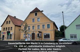 Gewerbeimmobilie mieten in Am Markt, 91598 Colmberg, Zentrale Gewerbeimmobilie in Colmberg zu vermieten – flexibel nutzbar!