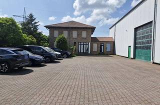 Gewerbeimmobilie kaufen in 47495 Rheinberg, Top gepflegtes Gewerbeobjekt mit Kranhalle, Bürotrakt & PV-Anlage in Rheinberg