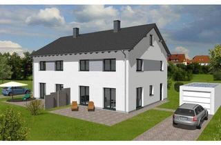 Doppelhaushälfte kaufen in 04523 Elstertrebnitz, Elstertrebnitz - Schlüsselfertige Doppelhaushälfte mit KfW 55 inkl. Garten & Garage in Elstertrebnitz zu verkaufen