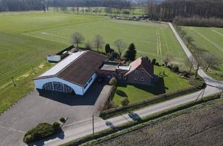 Einfamilienhaus kaufen in 48739 Legden, Legden - Einfamilienhaus mit großzügiger Halle & Bürotrakt - perfekt für Selbstständige