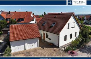 Einfamilienhaus kaufen in 91567 Herrieden, Herrieden - Gepflegtes Einfamilienhaus mit schön angelegtem Garten und viel Platz