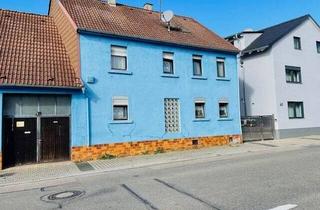 Einfamilienhaus kaufen in 68794 Oberhausen-Rheinhausen, Oberhausen-Rheinhausen - Sanierungsbedürftiges Einfamilienhaus in zentraler Lage von Oberhausen