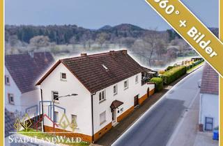 Einfamilienhaus kaufen in Bitscher Straße 16, 66996 Fischbach, Fischbach bei Dahn - EFH mit Garage, Hof, Garten und großzügiger Nutzfläche