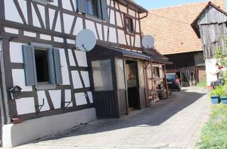 Haus kaufen in Luitpoldstr. 00, 76770 Hatzenbühl, *GROSSES GRUNDSTÜCK mit 2 kl. FACHWERHÄUSERN*