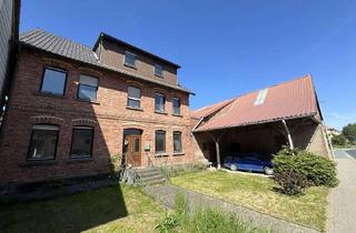 Bauernhaus kaufen in 37181 Hardegsen, Bauernhaus mit Scheune, großer Garage und Wiese für Handwerker