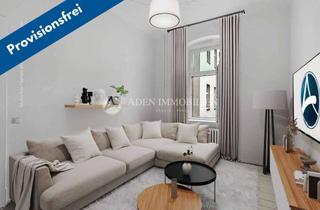 Wohnung kaufen in Philippistraße, 14059 Charlottenburg, • PROVISIONS- UND BEZUGSFREI AB SOFORT ! • Ideale 2 Zimmer-Altbauwohnung mit Balkon mitten in Charlo