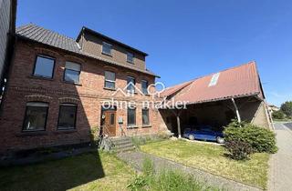 Bauernhaus kaufen in 37181 Hardegsen, Bauernhaus mit Scheune, großer Garage und Wiese für Handwerker