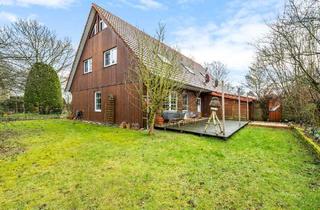 Doppelhaushälfte kaufen in 21649 Regesbostel, Regesbostel / Rahmstorf - Aufgepasst: Familienfreundliche Doppelhaushälfte mit besonderem Wohnflair sucht neue Eigentümer!