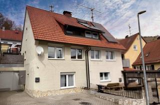 Doppelhaushälfte kaufen in 72393 Burladingen, Burladingen - Liebevoll sanierte Doppelhaushälfte