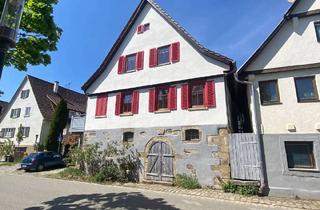 Mehrfamilienhaus kaufen in 72667 Schlaitdorf, Schlaitdorf - Fachwerk mit Geschichte - einzigartiges Mehrfamilienhaus in Schlaitdorf!