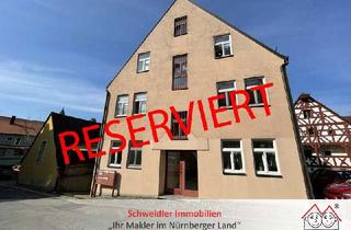 Mehrfamilienhaus kaufen in 91322 Gräfenberg, Solide Kapitalanlage! Schönes Mehrfamilienhaus in der Altstadt von Gräfenberg (Ensembleschutz)