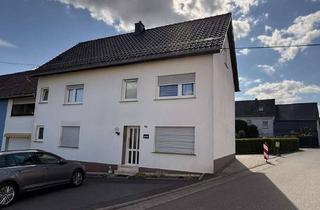 Haus kaufen in 56283 Gondershausen, Zweifamilienhaus mit Scheune und Garten zu verkaufen.