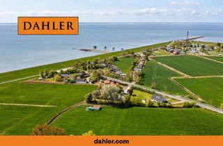 Grundstück zu kaufen in 26969 Butjadingen, Großzügiges Baugrundstück in Butjadingen: 3.938 m² am Jadebusen, erschlossen und vielseitig nutzbar